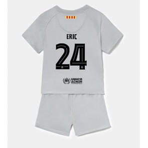 Barcelona Eric Garcia #24 Tredjedraktsett Barn 2022-23 Kortermet (+ Korte bukser)